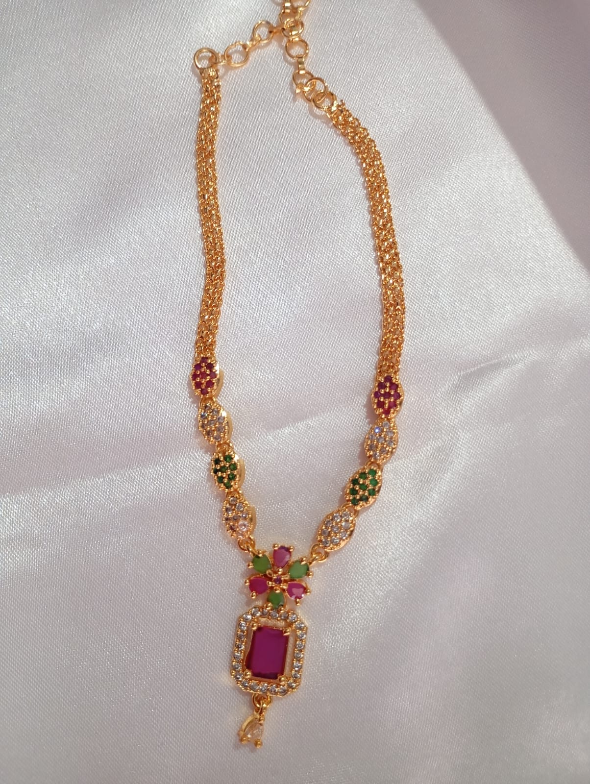 CZ - Trending Jewellery Short Set For Womans and Girls