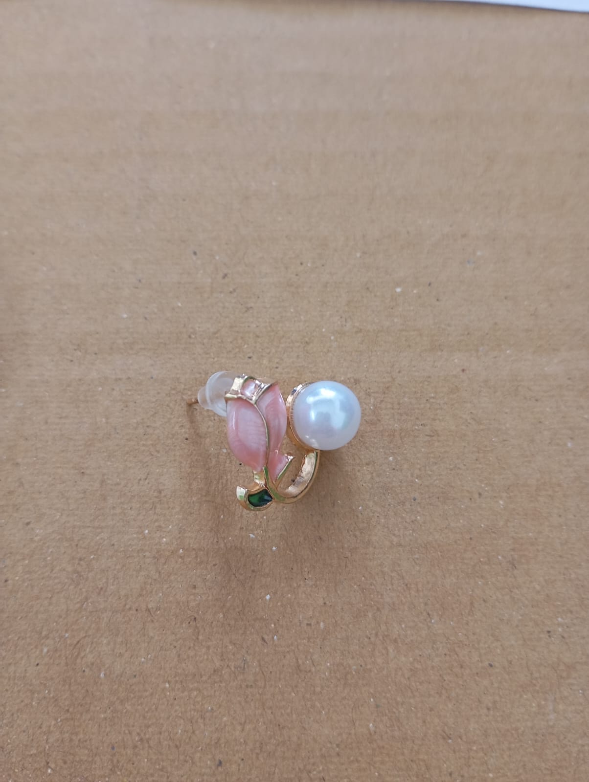 Shining Diva Fashion Latest Stylish Crystal Pearl Earrings for Women and Girls